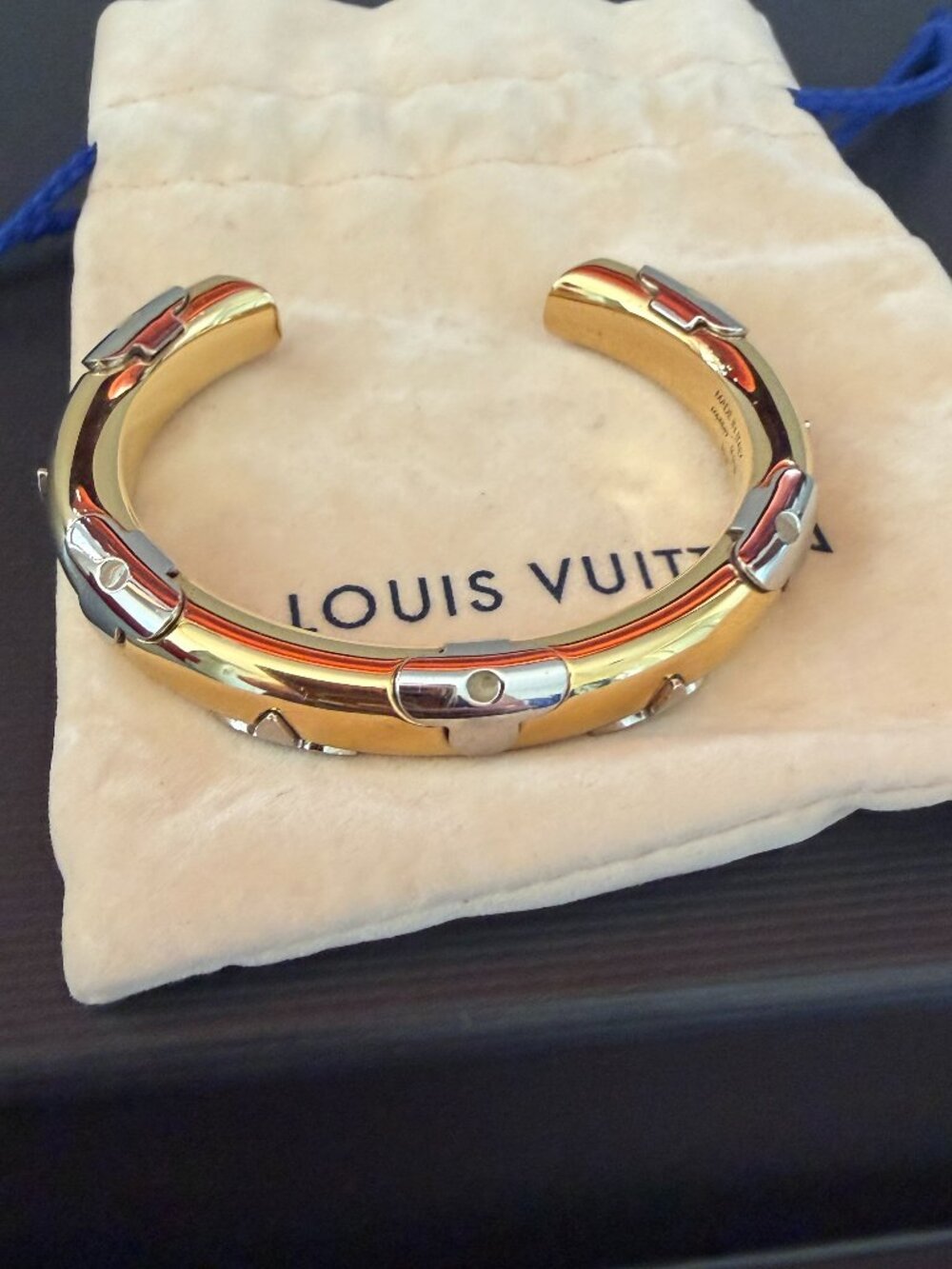 Louis Vuitton Daily Monogram Cuff